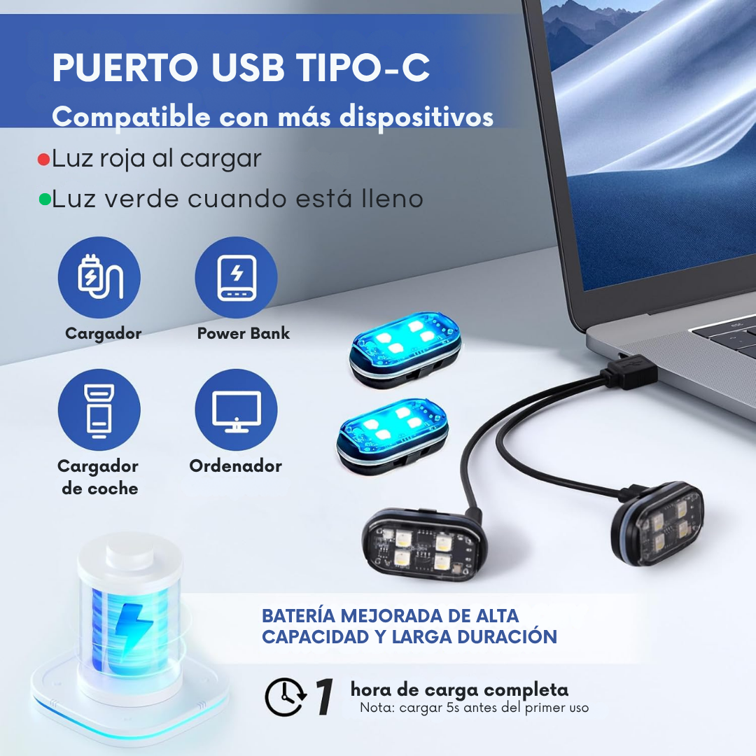 Kit iluminación led RGB