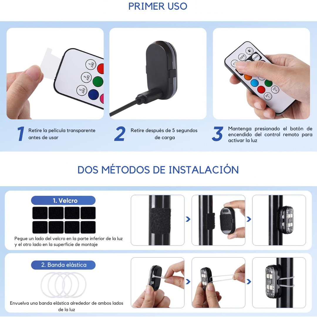 Kit iluminación led RGB