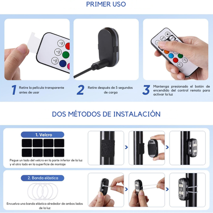 Kit iluminación led RGB