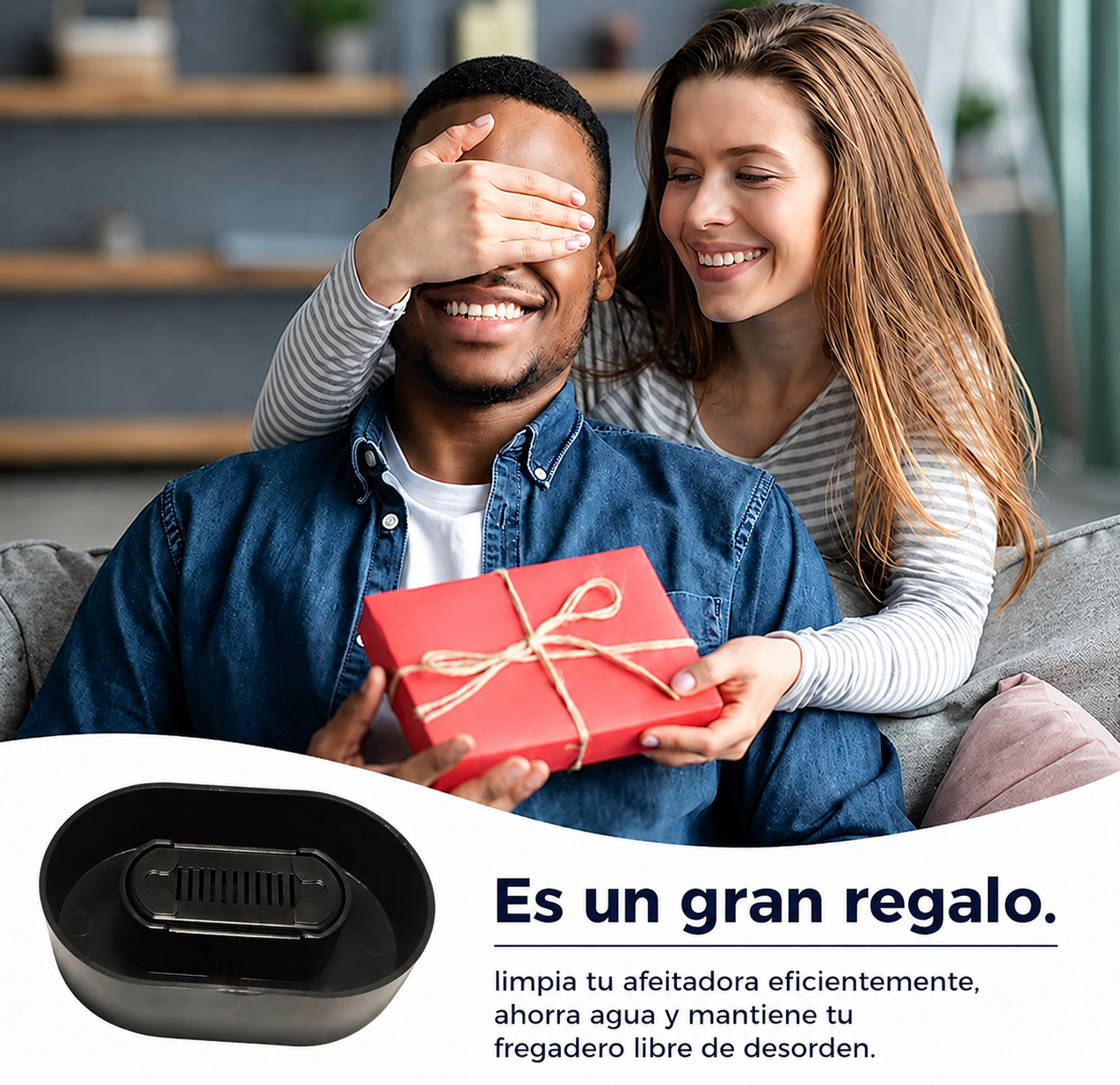 Limpia cuchillas en 2 segundos - Afeitado siempre suave