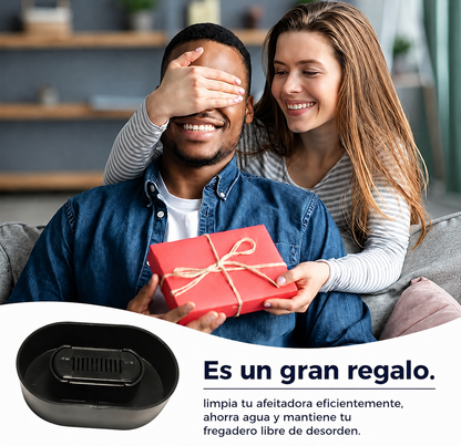 Limpia cuchillas en 2 segundos - Afeitado siempre suave